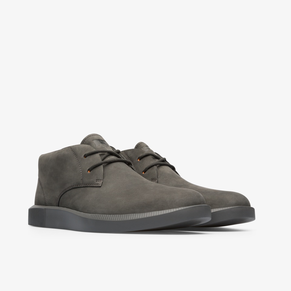 Camper Bill Dark Grey - Camper Mens Ankle Boots ||1624-JEYNG||